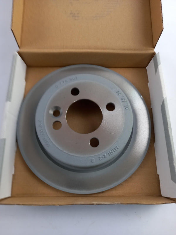 Original BMW MINI R50 R52-R59 brake disc (1 piece) 259X10mm rear 34216774987 