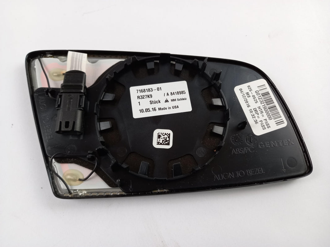 Original BMW 5' E60 E61 6' E63 E64 exterior mirror glass heated left 51167168183 