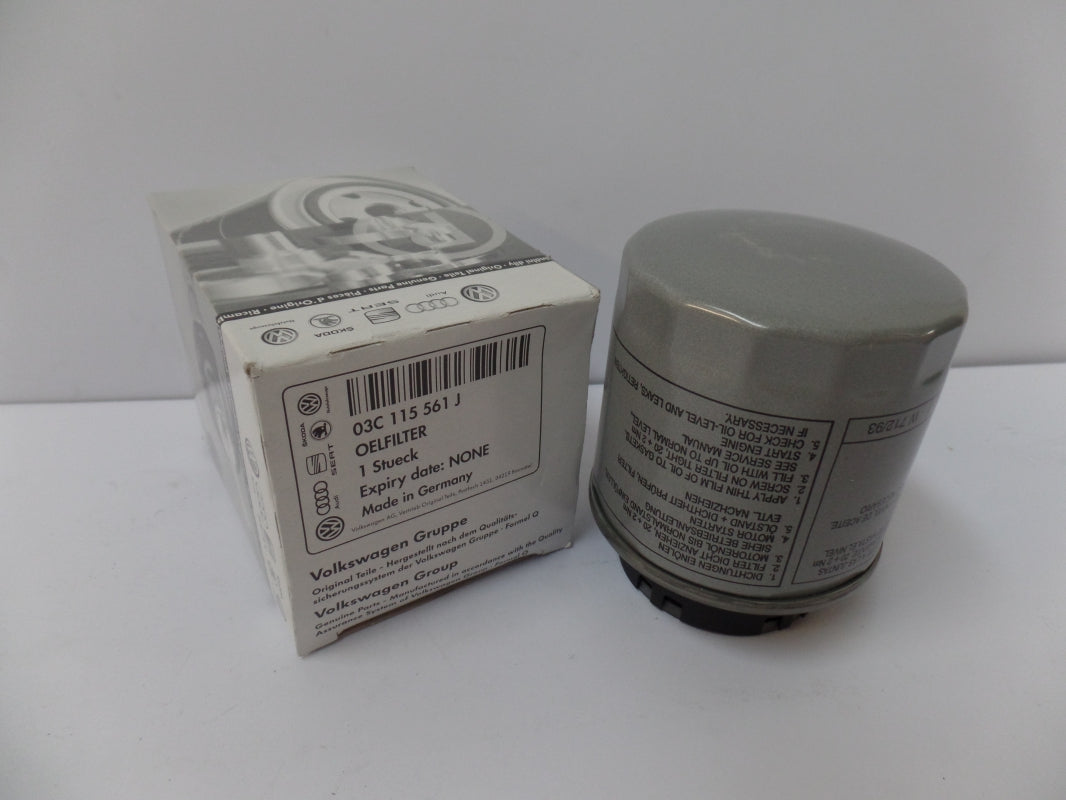 Original VW Jetta '06-'08 SKODA Fabia Roomster '11-'15 Motor Ölfilter 03C115561J