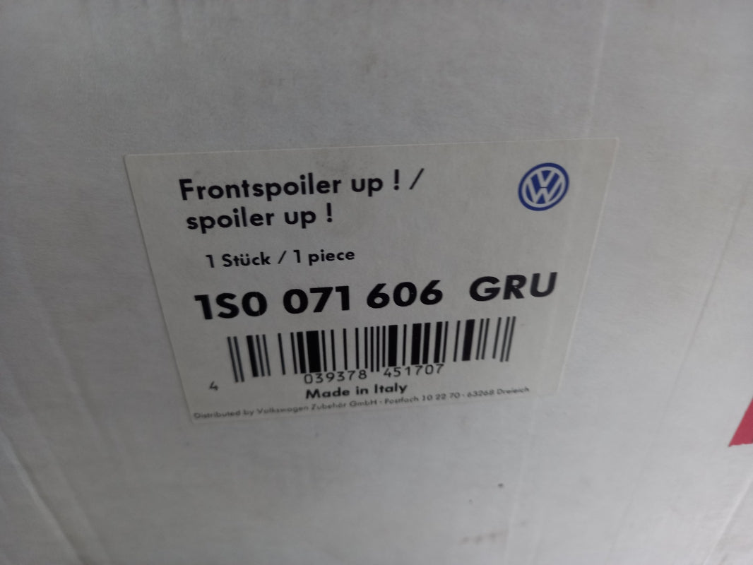 Original VW Up! 12-16 Stoßstangenspoiler vorn grundiert 1S0071606GRU