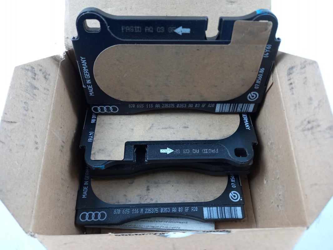 Original AUDI RS3 TTRS SEAT Ateca Leon III brake pads set front 8J0698151M 