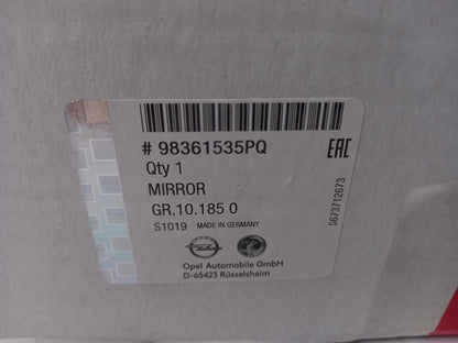 Original OE OPEL Außenspiegel Abdeckung 98361535PQ
