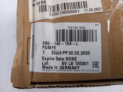 Original OE Volkswagen Servopumpe 8K0145154L