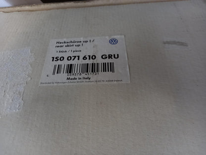 Original VW Up! 12-16 Stoßstangenspoiler hinten grundiert 1S0071610GRU