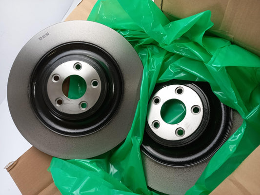 Original JAGUAR F-Type X152 14-24 Bremsscheibensatz (2 Stück) hinten T2R5942