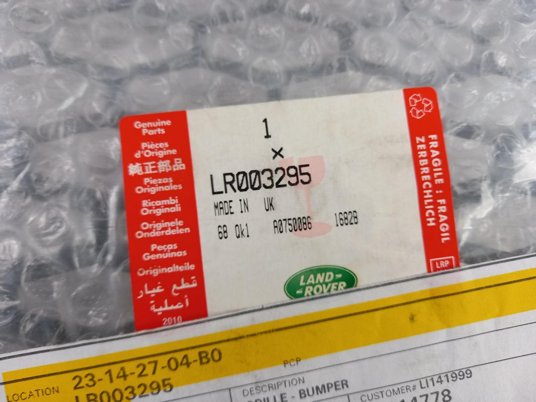 Original OE LAND ROVER Stoßfänger Lüftungsgitter LR003295
