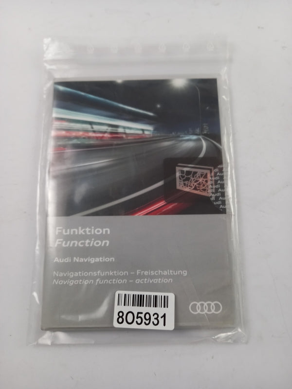 Original AUDI Q2 2017- Freischaltung Navigationsfunktion Europa 81A063192