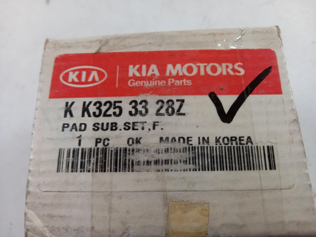 Original KIA Pride '87-'00 Bremsbeläge Bremsklötze vorne KK3253328Z