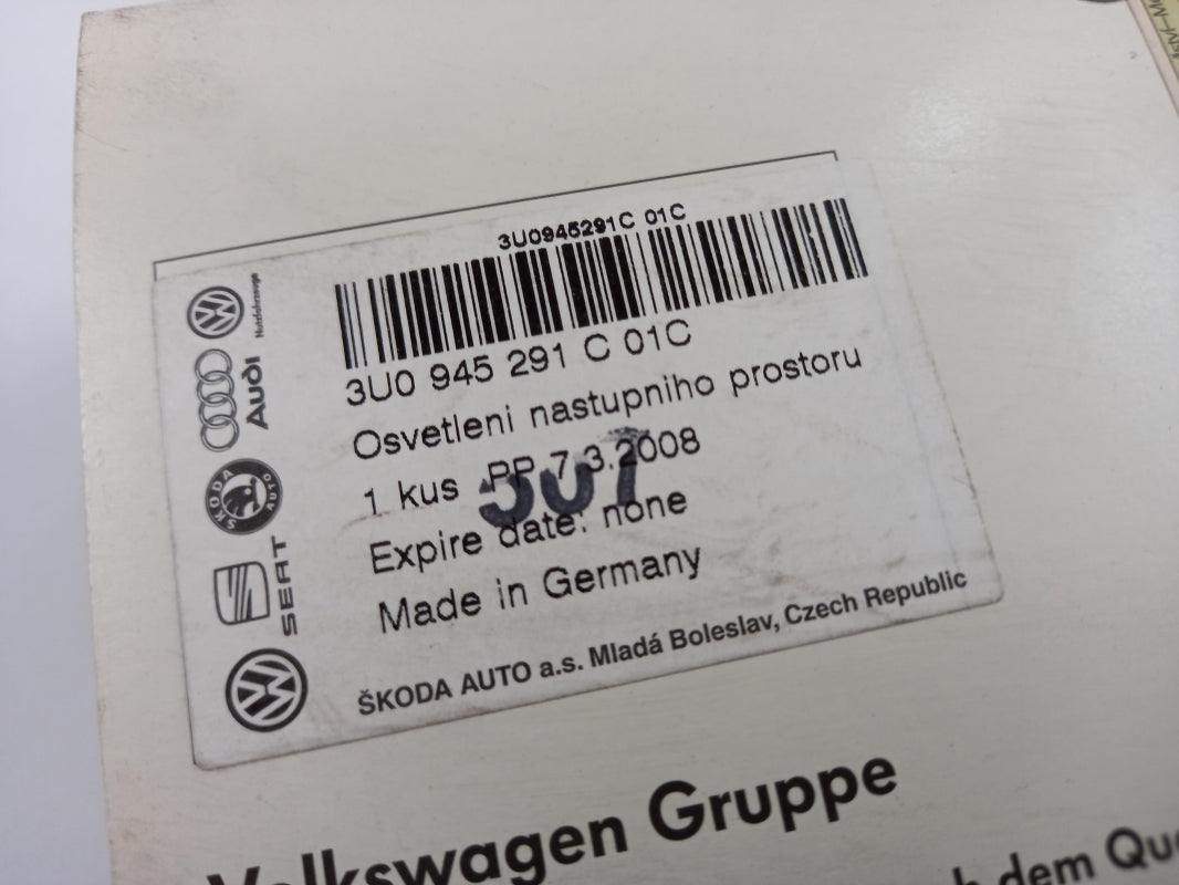 Original OE Volkswagen Außenspiegel Licht 3U0945291C01C