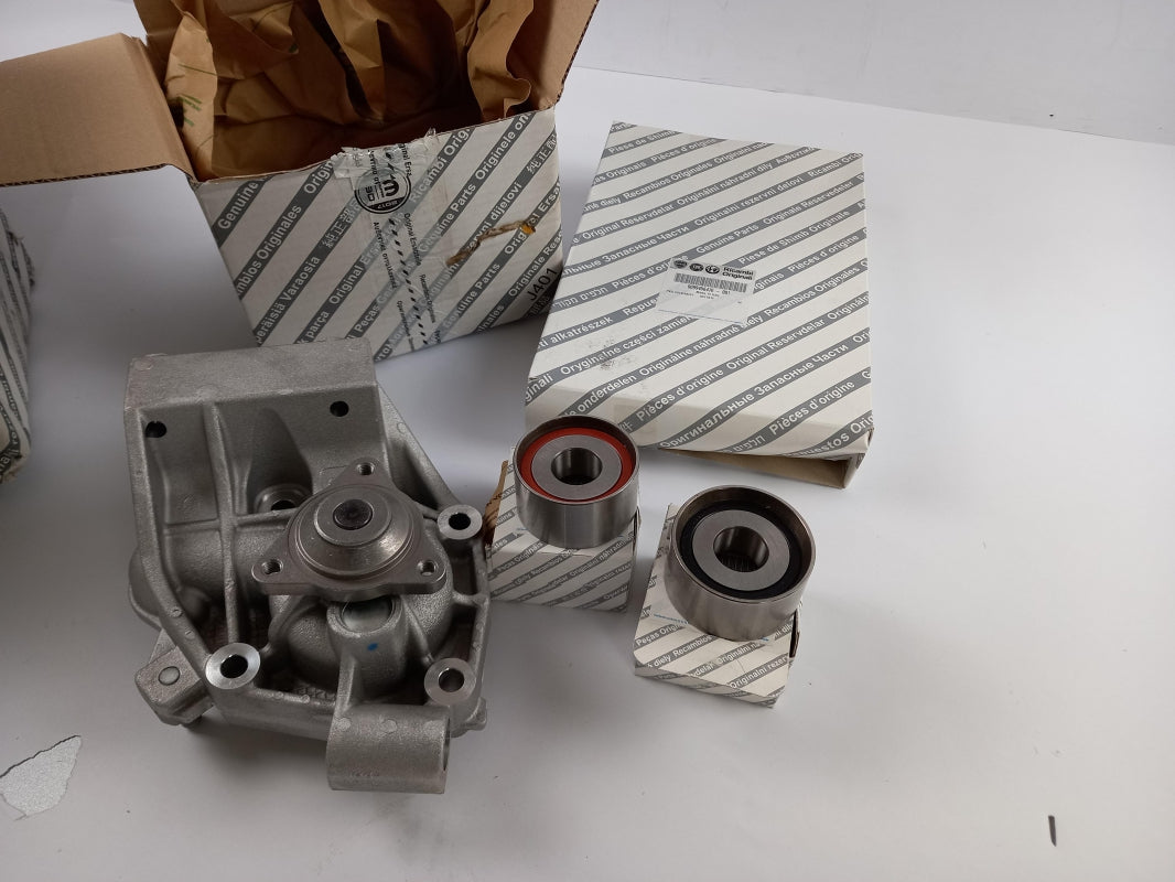 Original OE FIAT Wasserpumpe + Zahnriemenkit 71771593