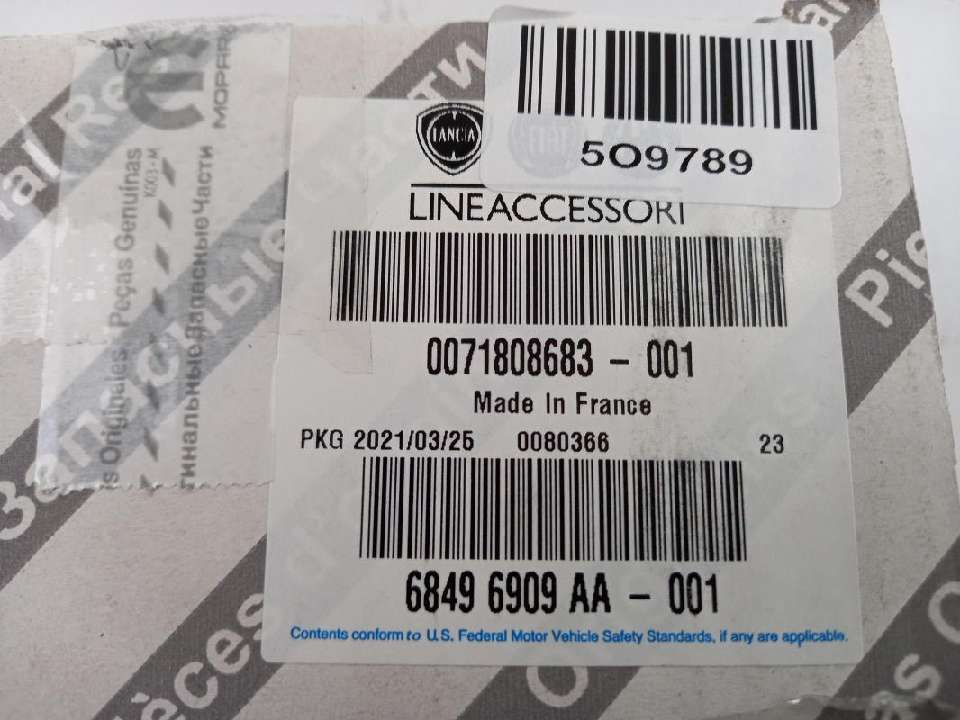 Original FIAT 500X (2014-) Diebstahlsicherung Satz 71808683