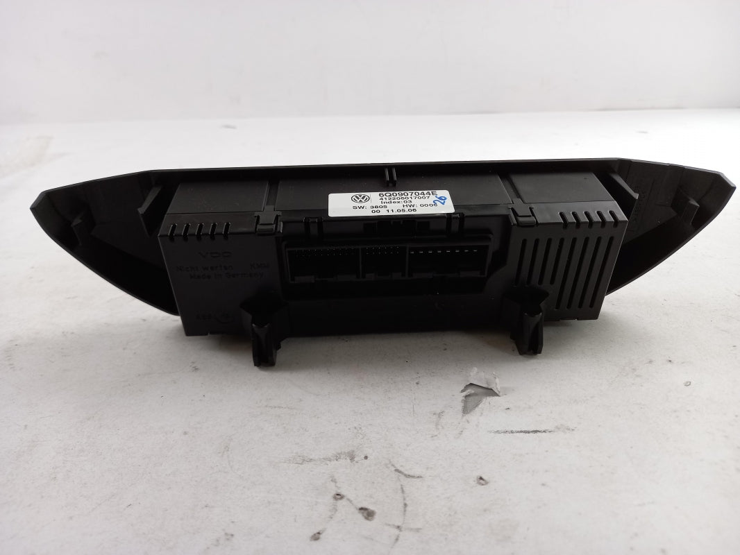 Original VW Polo 9N Heizungsbetätigung Klimabedienteil 6Q0907044E