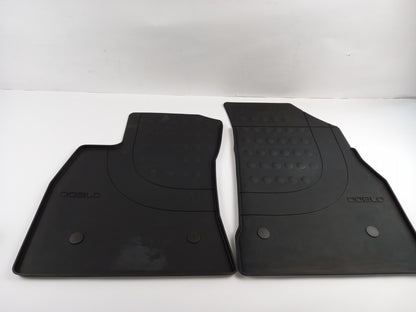 Original FIAT Doblo 2015-2022 Fußmattensatz Gummi schwarz vorne 50927566