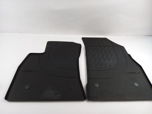 Original FIAT Doblo 2015-2022 Fußmattensatz Gummi schwarz vorne 50927566
