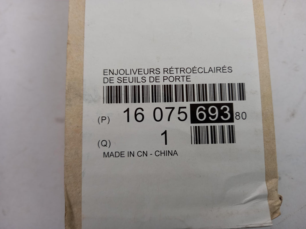 Original PEUGEOT 2008 208 2013 - 2023 Einstiegsleiste 1607569380