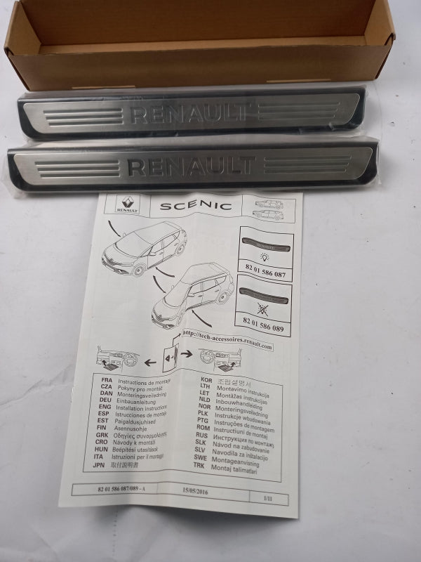 Original OE RENAULT Einstiegsleisten Satz 8201586089