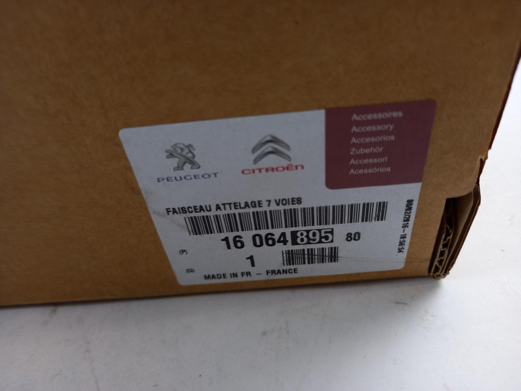 Original PEUGEOT 3008 2009 - 2016 Anhängerkupplung Elektrosatz 1606489580
