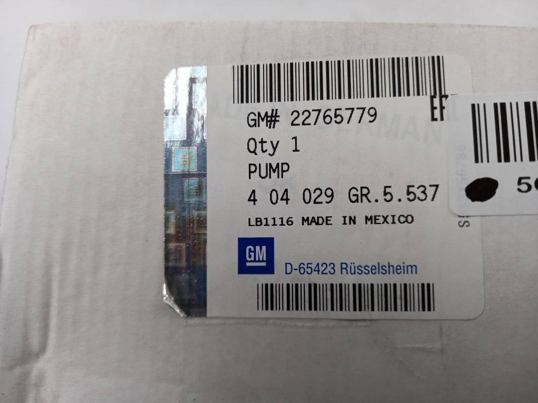 Original OPEL Insignia-A 2009-2017 Ölpumpe Differentialölpumpe Hinten 22765779