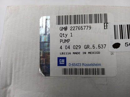 Original OPEL Insignia-A 2009-2017 Ölpumpe Differentialölpumpe Hinten 22765779