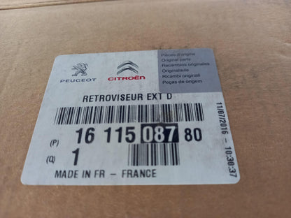 Original PEUGEOT 308 (T9) 2013-2021 Außenspiegel Rückspiegel Rechts 1611508780