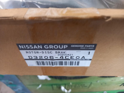 Original NISSAN Leaf ZE1 X-Trail T32 Bremsscheibe (1 Stück) hinten D32064CE0A