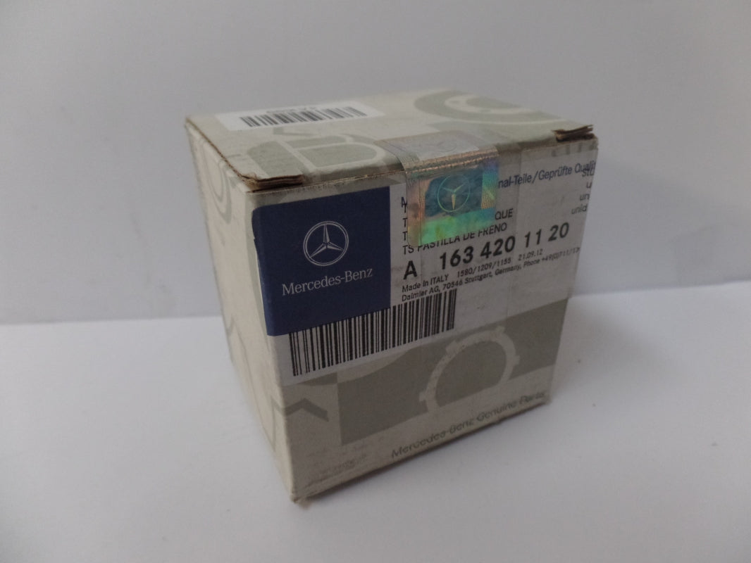 Original MERCEDES-BENZ W163 Bremsbeläge Bremsklötze hinten A1634201120