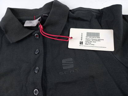 Original SEAT Poloshirt T-Shirt Damen Größe: S Anthrazit 6H1084240AGAE