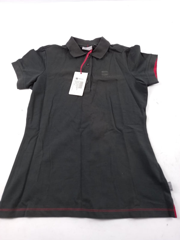 Original SEAT Poloshirt T-Shirt Damen Größe: S Anthrazit 6H1084240AGAE