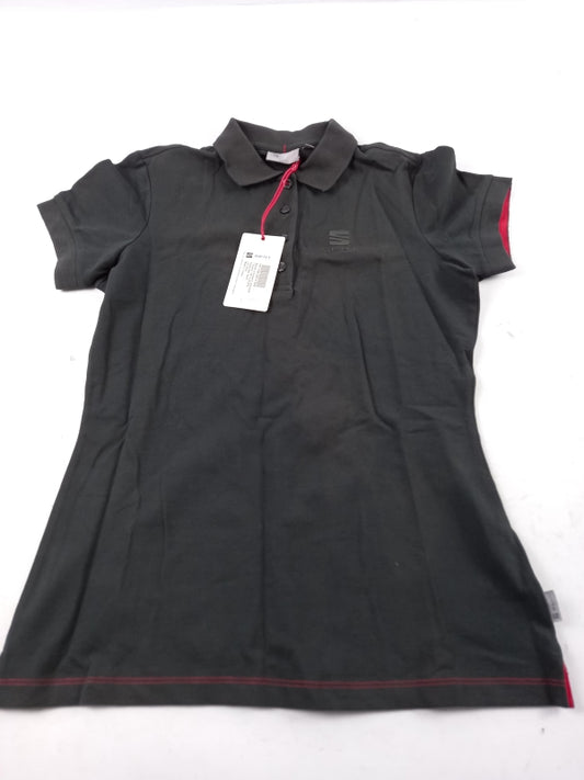 Original SEAT Poloshirt T-Shirt Damen Größe: S Anthrazit 6H1084240AGAE