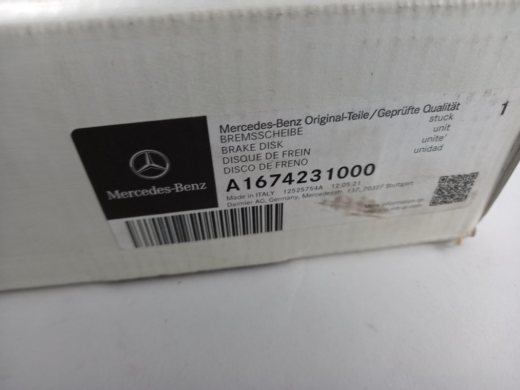 Original OE MERCEDES-BENZ Bremsscheibe (1 Stück) A1674231000