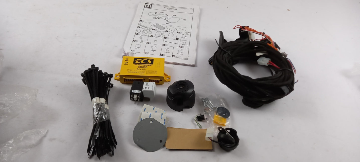 Original JEEP Compass MP 2017 > Anhängerkupplung Elektrosatz 13 Pin 82219006AB