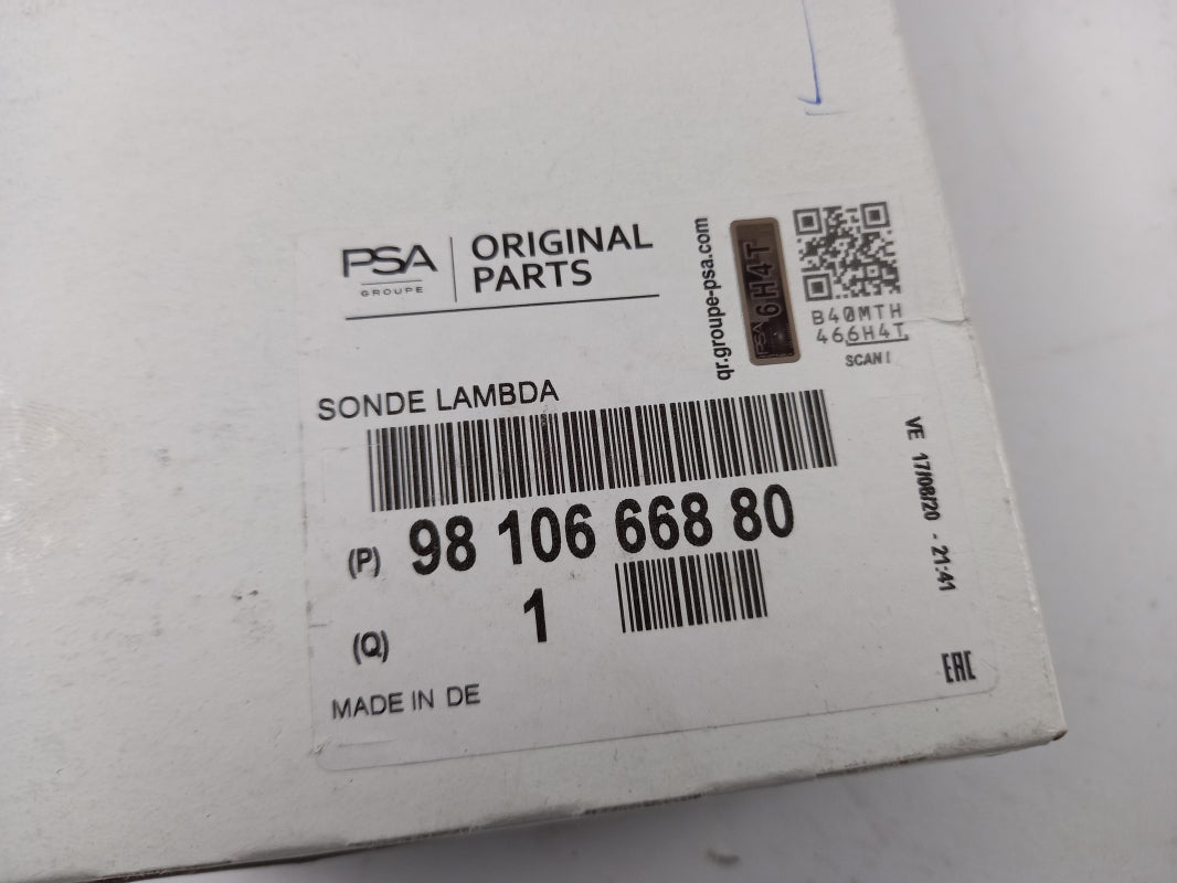Original PEUGEOT 2008 5008 CITROEN C3 C4 DS3 Berlingo 1.2 Lambdasonde 9810666880