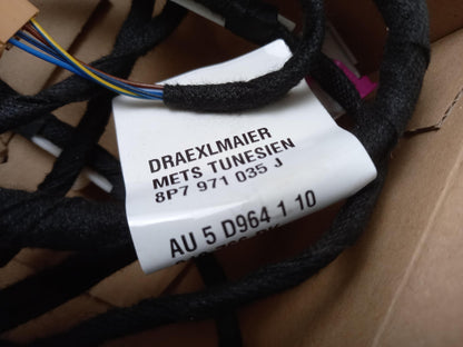 Original AUDI A3 Cabrio 8P Tür Kabelbaum vorne links 8P7971035J