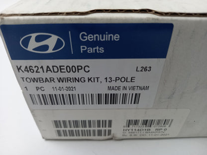 Original HYUNDAI Kona '20-'23 Anhängerkupplung Elektrosatz 13-polig K4621ADE00PC