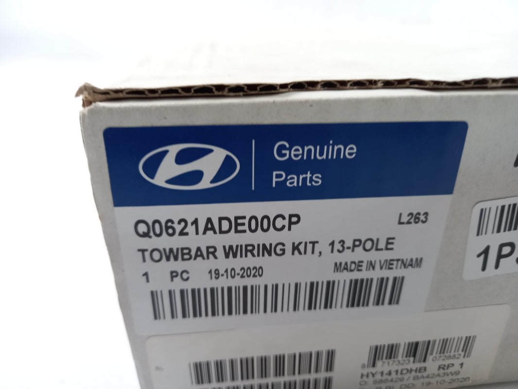 Original HYUNDAI i20 III Anhängerkupplung Elektrosatz 13-Polig Q0621ADE00CP