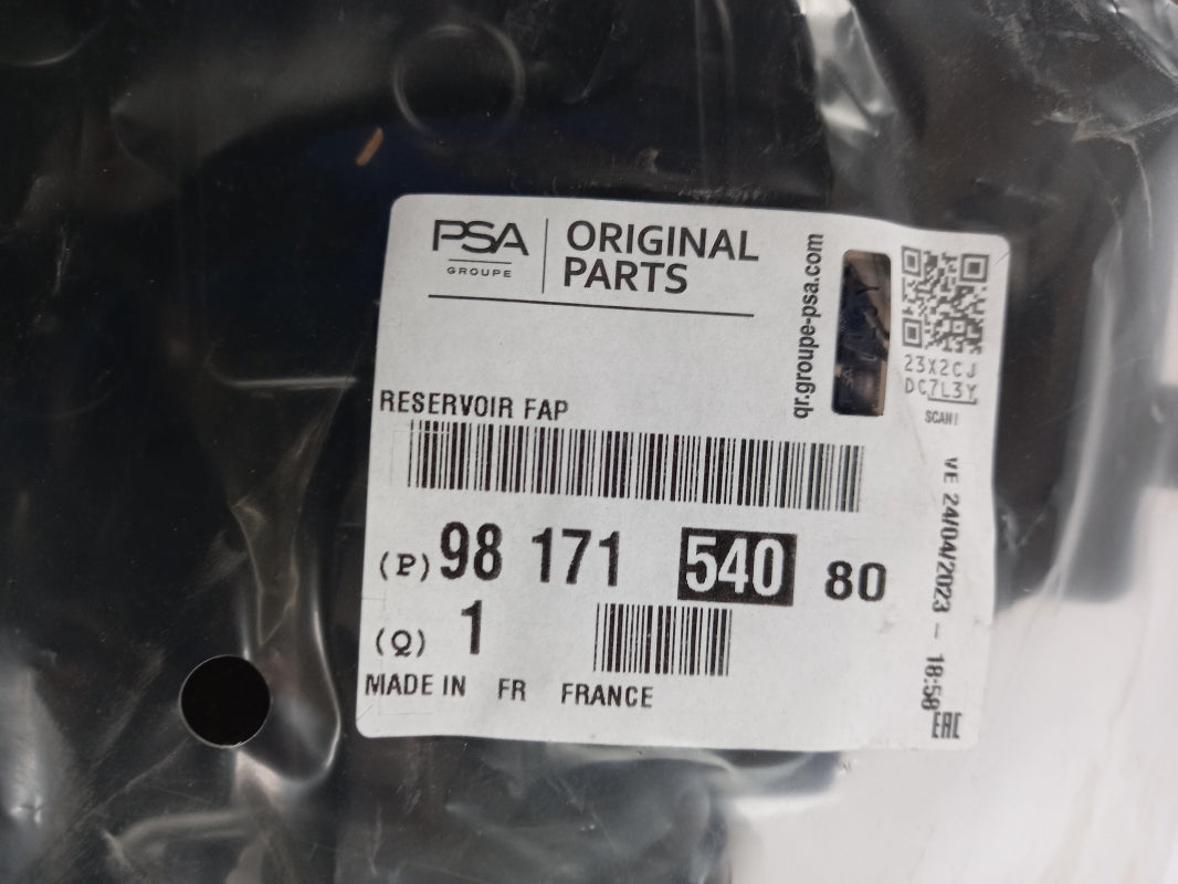 Original CITROEN C5 Aircross Jumpy III Kasten Additivbehälter 9817154080