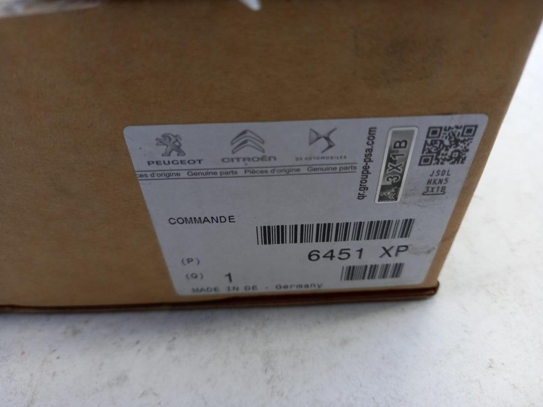Original PEUGEOT Expert CITROEN Jumpy G9 Heizungsbetätigung 6451XP