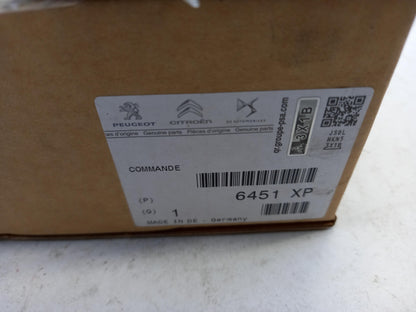 Original PEUGEOT Expert CITROEN Jumpy G9 Heizungsbetätigung 6451XP