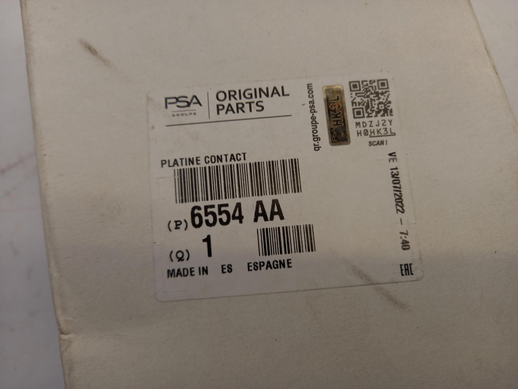 Original OE Peugeot Fensterheber & Spiegel Kombischalter 6554AA