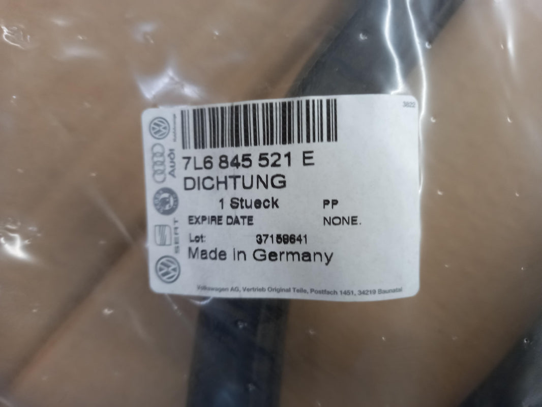 Original OE Volkswagen Heckscheibe Dichtung 7L6845521E