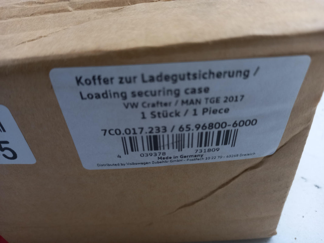 Original VW Crafter 17- E-Crafter 19- Montagesatz für Ladungssicherung 7C0017233