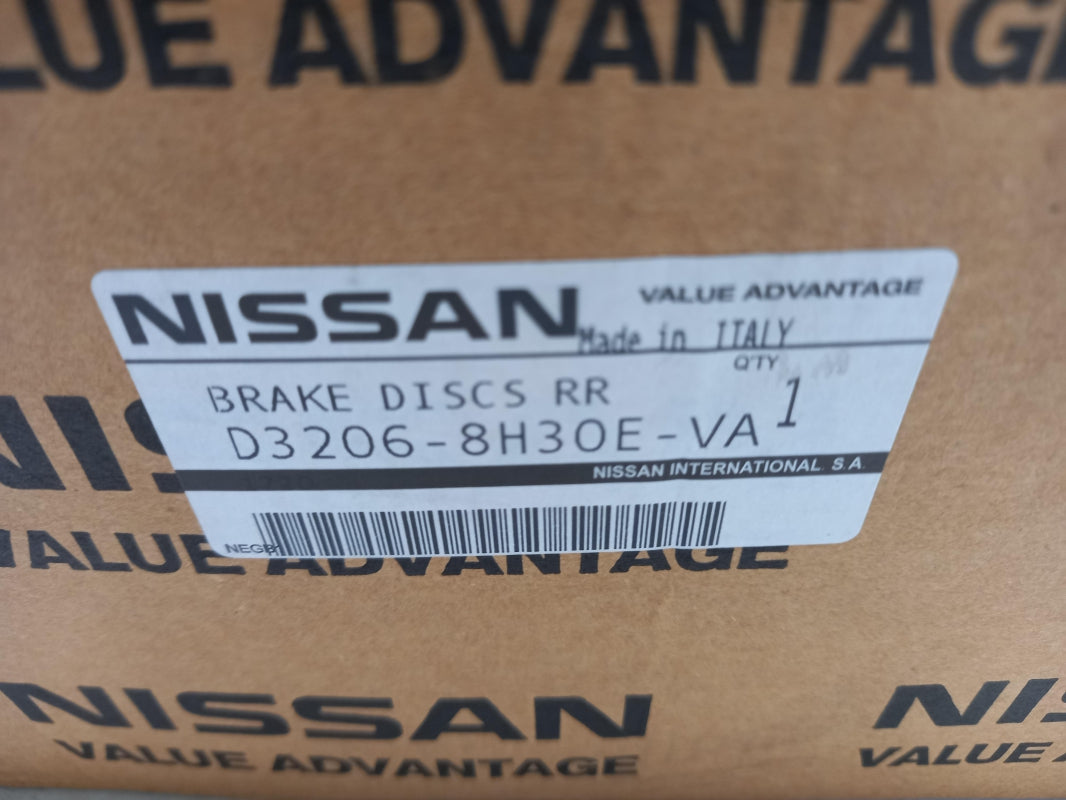 Original NISSAN Juke 14-19 X-Trail 07-22 Bremsscheiben x2 Hinten D32068H30EVA
