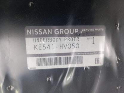 Original NISSAN Qashqai (J11) Unterfahrschutz Motorschutz Metallisch KE541HV050