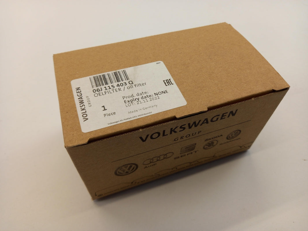 Original VW Golf 10-13 Passat 09-15 Jetta 11-14 Ölfilter 1.8/2.0TFSI 06J115403Q