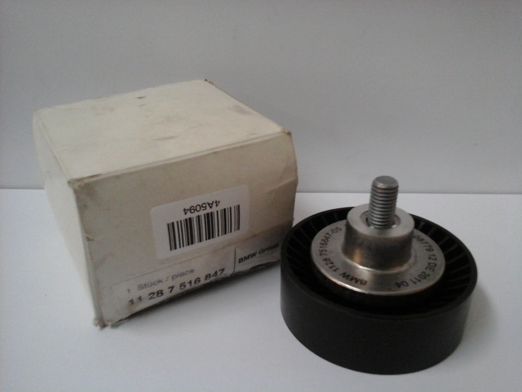 Original BMW 5' E60 E61 7' E65 E66 X3 E83 (M54) deflection roller 11287516847 