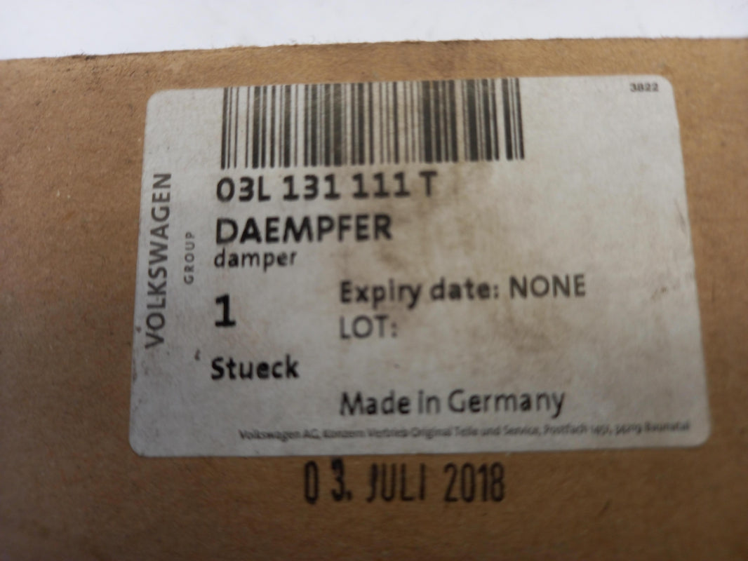Original OE Volkswagen Dämpfer 03L131111T