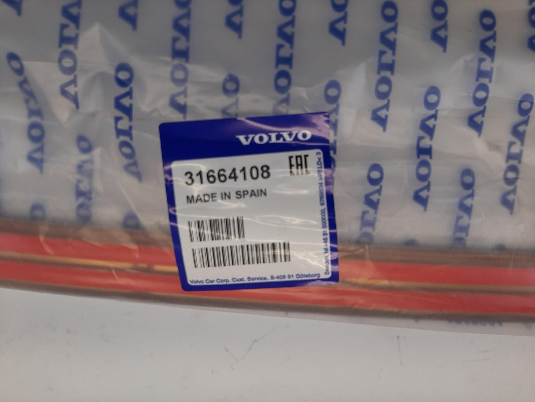 Original VOLVO XC90 II 2016- Ladekantenschutz Edelstahl 31664108