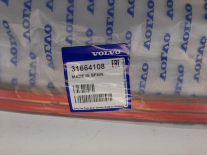 Original VOLVO XC90 II 2016- Ladekantenschutz Edelstahl 31664108