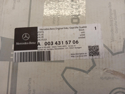 Original OE MERCEDES-BENZ Mehrkreisschutzventil A0034315706
