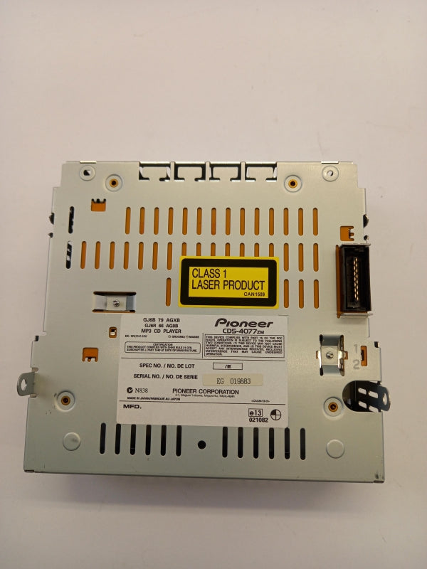 Original MAZDA 3 (03-05) 6 (03-05) RX8 (04-06) CD / MP3 Wechsler GJ6B79AGXB
